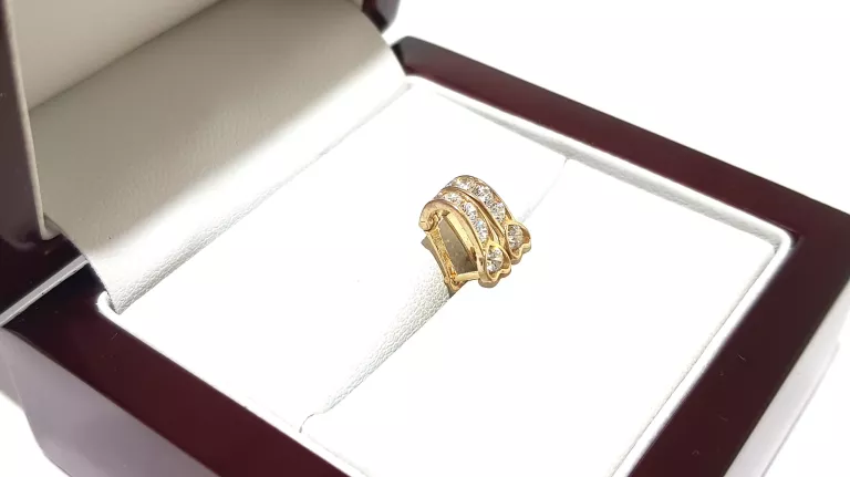 ZŁOTE KOLCZYKI PR333 0,59G 0,5X1CM