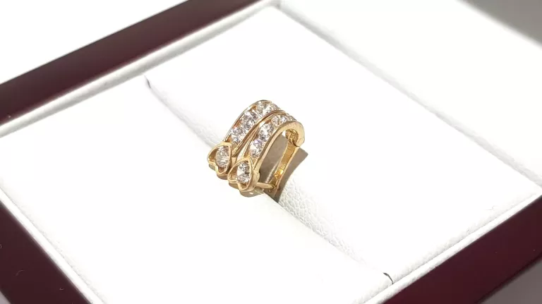 ZŁOTE KOLCZYKI PR333 0,59G 0,5X1CM