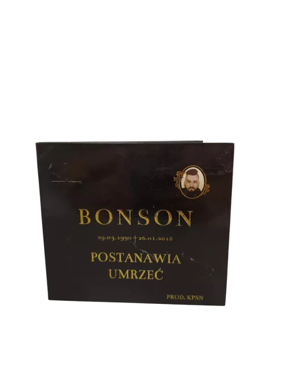PŁYTA CD BONSON - POSTANAWIA UMRZEĆ