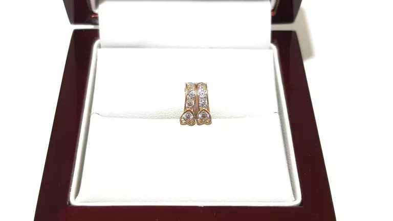 ZŁOTE KOLCZYKI PR333 0,59G 0,5X1CM