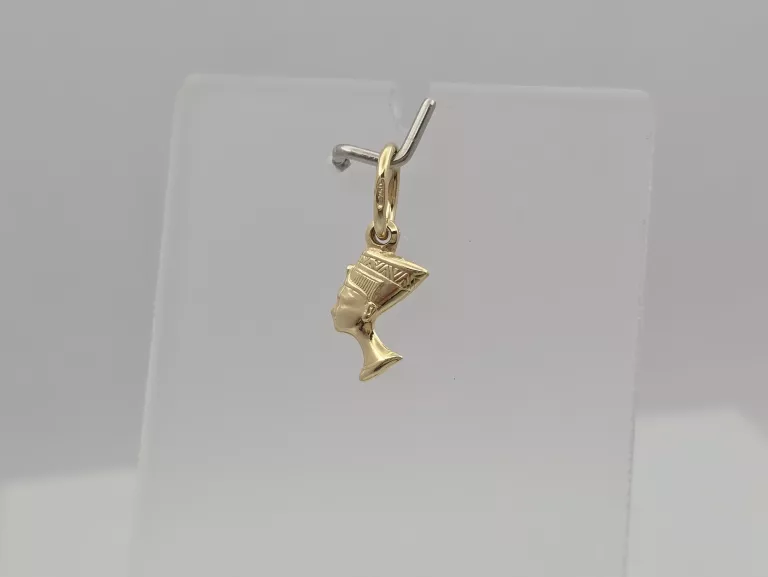 ZŁOTA ZAWIESZKA NEFRETETE - 585 14K 0,51G