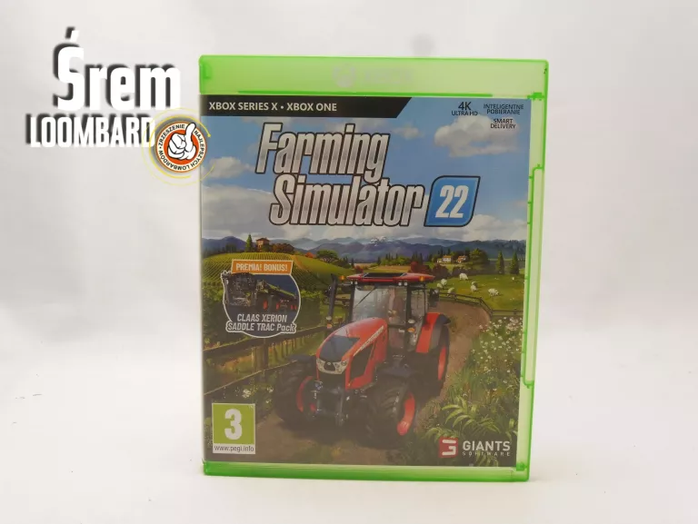 GRA FARMING SIMULATOR 22 XBOX ONE/SERIES X, DB STAN!