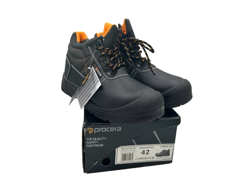 TRZEWIKI ROBOCZE SKÓRZANE, PROCERA FORCE S3 ROZ 42