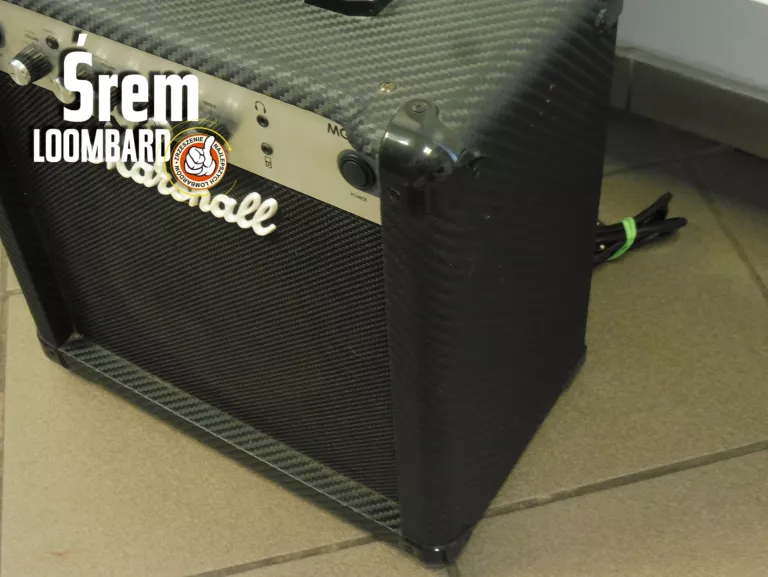 WZMACNIACZ GITAROWY MARSHALL MG15CF, KABEL