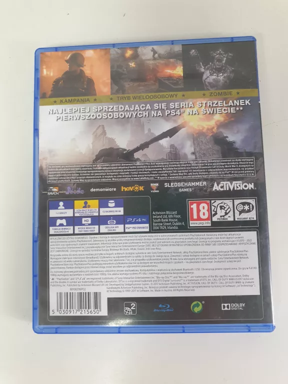 GRA NA PS4 - CALL OF DUTY WW2