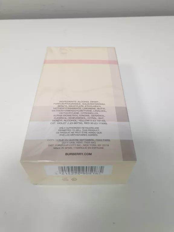WODA PERFUMOWANA DAMSKA BURBERRY LONDON FOR WOMEN EDP 100ML