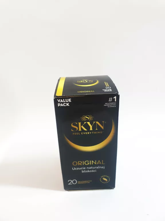 UNIMIL SKYN ORIGINAL PREZERWATYWY KLASYCZNE BEZ LATEKSU - 20 SZTUK
