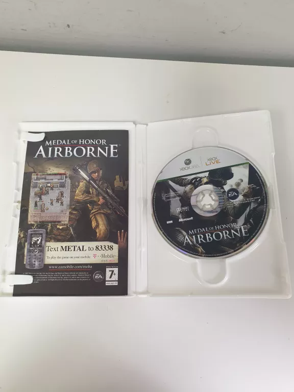 GRA NA XBOX 360 MEDAL OF HONOR AIRBORNE