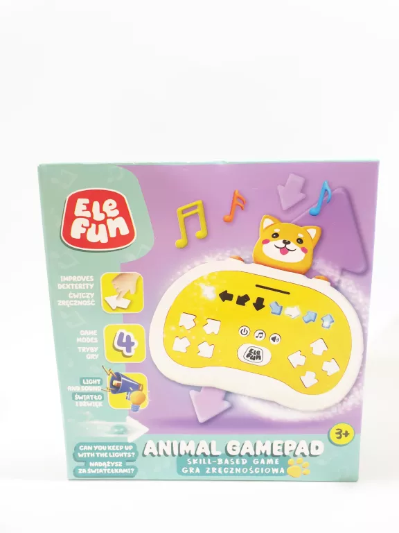 ELEFUN ANIMAL GAMEPAD GRA ZRĘCZNOŚCIOWA