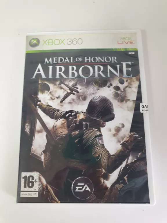 GRA NA XBOX 360 MEDAL OF HONOR AIRBORNE