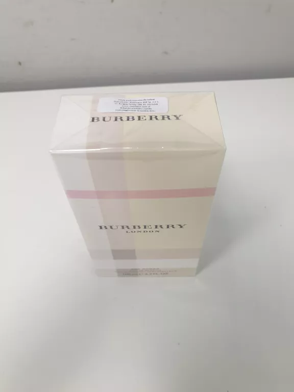 WODA PERFUMOWANA DAMSKA BURBERRY LONDON FOR WOMEN EDP 100ML