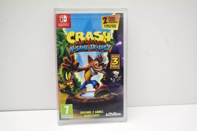 GRA NINTENDO SWITCH CRASH BANDICOOT N.SANE TRILOGY