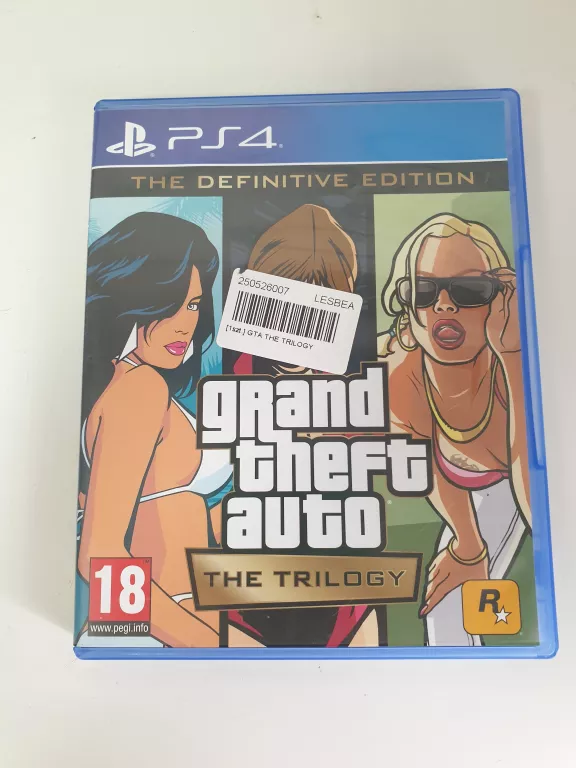 GRA NA PS4 - GTA TRILOGY - GRAND THEFT AUTO: THE TRILOGY