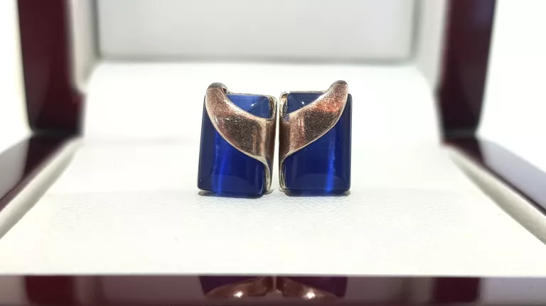 SREBRNE KOLCZYKI Z ZAWIESZKĄ (ZAWIESZKA 2X1CM,KOLCZYKI 1,5X1CM)PR925 6,30G
