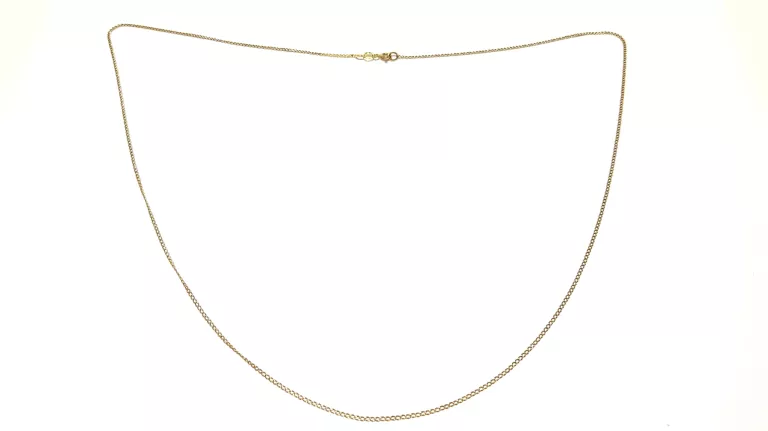 ZŁOTY ŁAŃCUSZEK SPLOT SKRĘCONA PANCERKA PR750 DŁ 60CM 3,45G