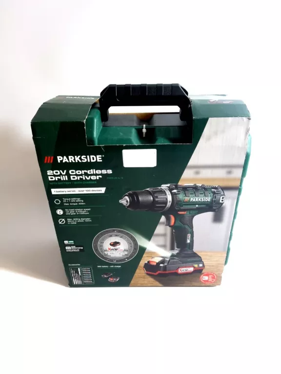 PARKSIDE WIERTARKO-WKRĘTARKA PABS 20-LI I9