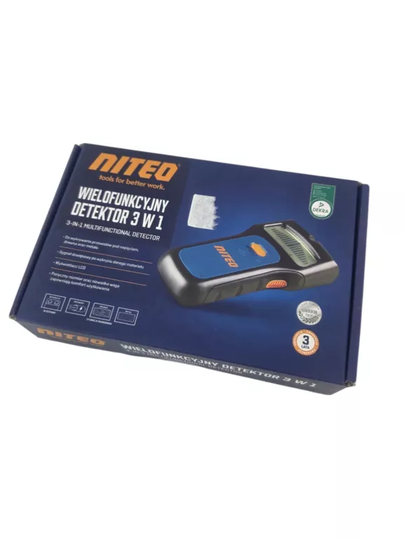 WIELOFUNKCYJNY DETEKTOR 3 W 1 NITEO TOOLS