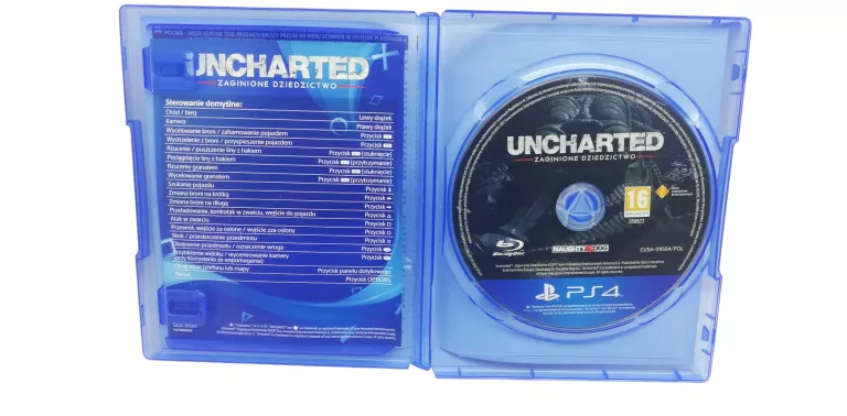 UNCHARTED ZAGINIONE DZIEDZICTWO [PS4]