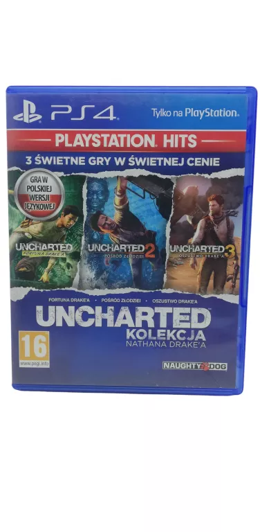 UNCHARTED KOLEKCJA NATHANA DRAKE [PS4]
