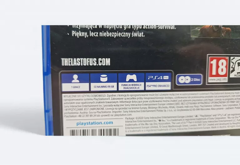 GRA THE LAST OF US PART 2 PS4