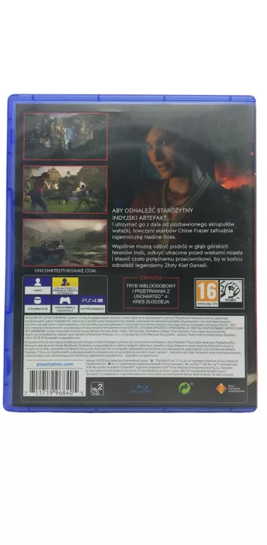 UNCHARTED ZAGINIONE DZIEDZICTWO [PS4]