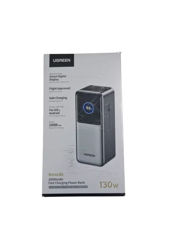 POWERBANK DO LAPTOPA TELEFONU UGREEN NEXODE 20000 MAH 130W POWER