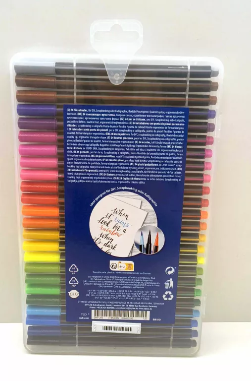 PISAKI PĘDZLOWE 24SZTUKI STYLEX