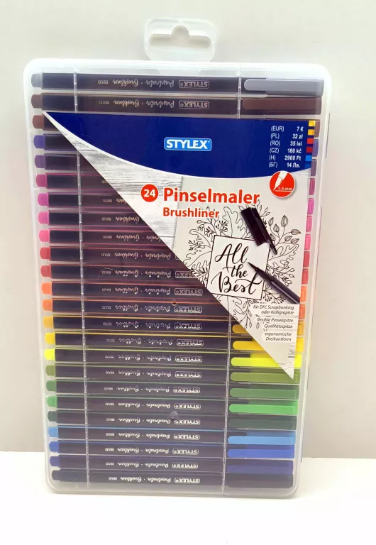PISAKI PĘDZLOWE 24SZTUKI STYLEX