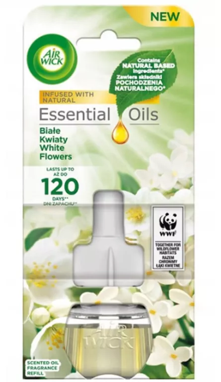 AIR WICK BIAŁE KWIATY WKŁAD / ZAPAS 19ML