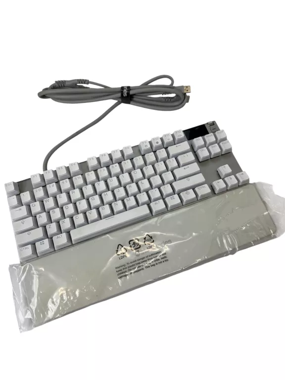 KLAWIATURA MECHANICZNA STEELSERIES APEX 7 TKL GHOST QX2 RGB RED BIAŁA