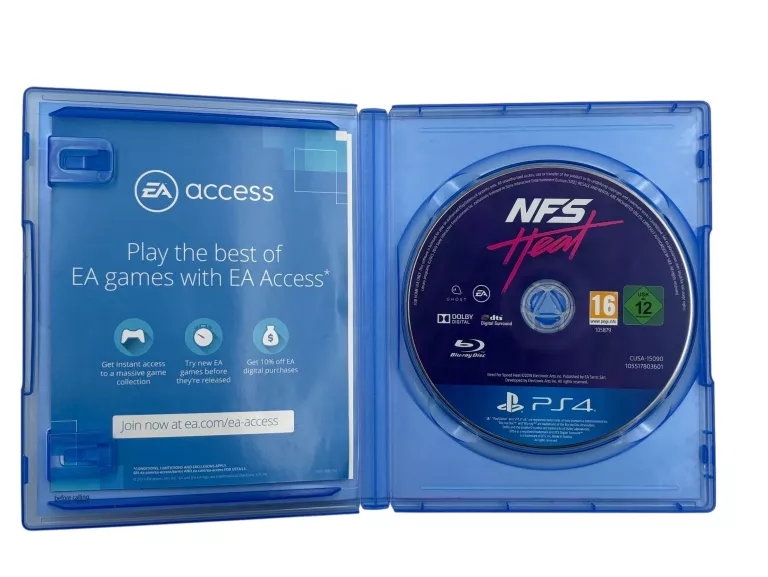 GRA NEED FOR SPEED HEAT PS4