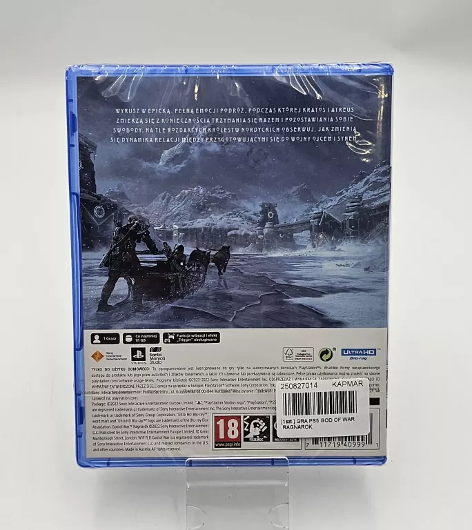 GRA PS5 GOD OF WAR RAGNAROK