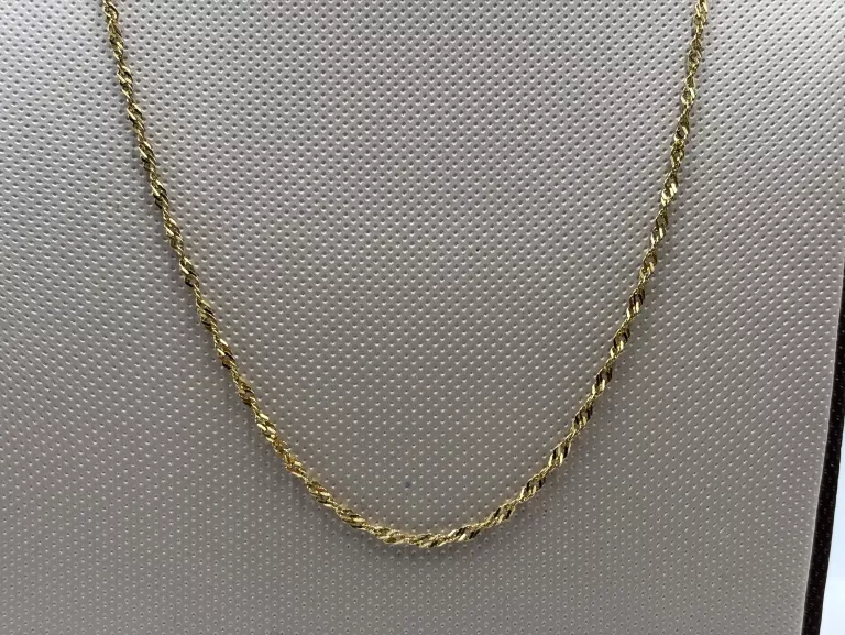 ZŁOTY ŁAŃCUSZEK 14K 585 3,40G 50CM