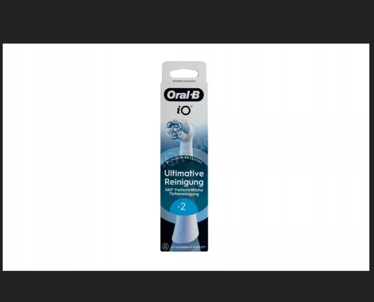 ORAL-B IO ULTIMATE CLEAN BIAŁE KOŃCÓWKI 2 SZT.