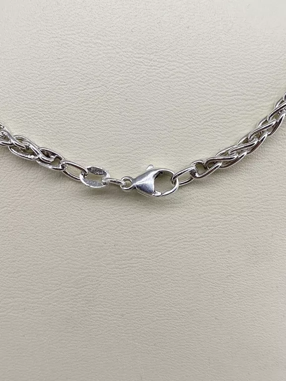 SREBRNY GRUBY ŁAŃCUSZEK SPIGA 19,96G /  PR925