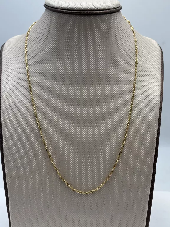 ZŁOTY ŁAŃCUSZEK 14K 585 3,40G 50CM