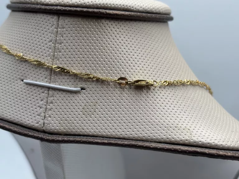 ZŁOTY ŁAŃCUSZEK 14K 585 3,40G 50CM