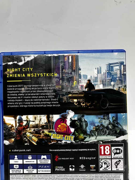 GRA PS 4 CYBERPUNK