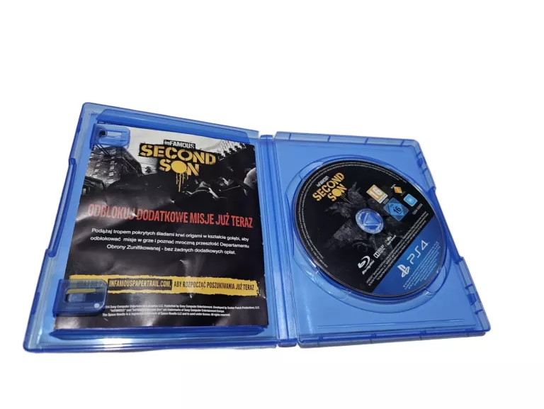 INFAMOUS: SECOND SON PS4