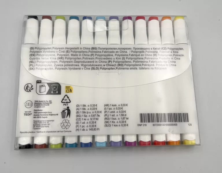 EINHORN MARKERY WODNE 12SZT