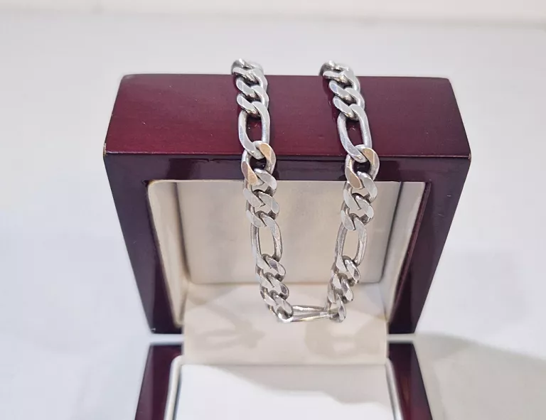 ELEGANCKA SREBRNA BRANSOLETKA NA RĘKĘ 10,87G R.24 CM