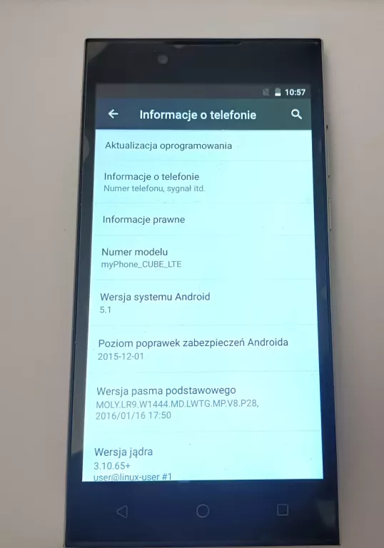 TELEFON MYPHONE CUBE LTE