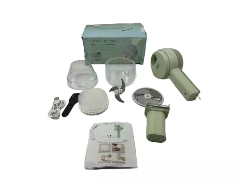 MINI SZATKOWNICA ELEKTRYCZNA FOOD CHOPPER DO WARZYW SIEKACZ DO WARZYW