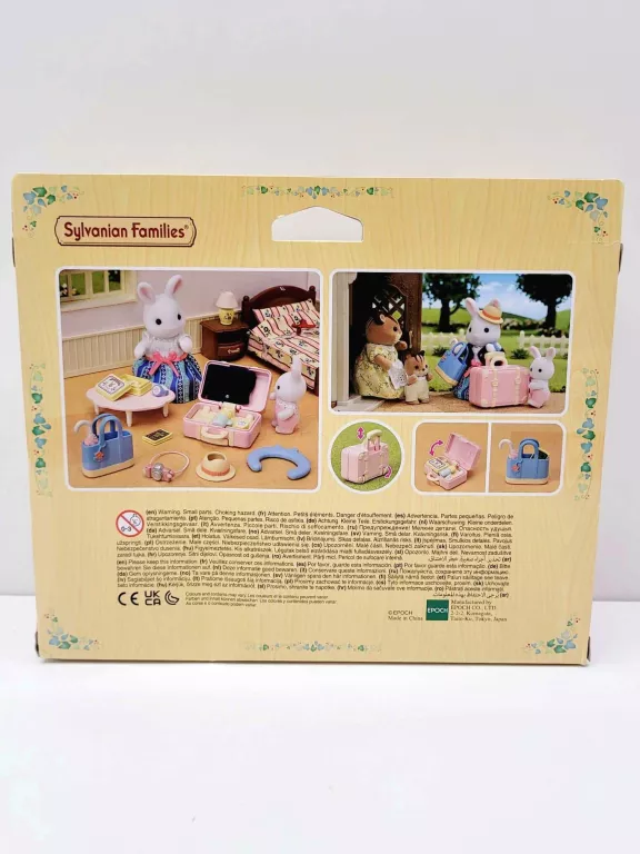 PRZYJĘCIE URODZINOWE ZESTAW Z FIGURKĄ SYLVANIAN FAMILIES -BIAŁY KRÓLIK