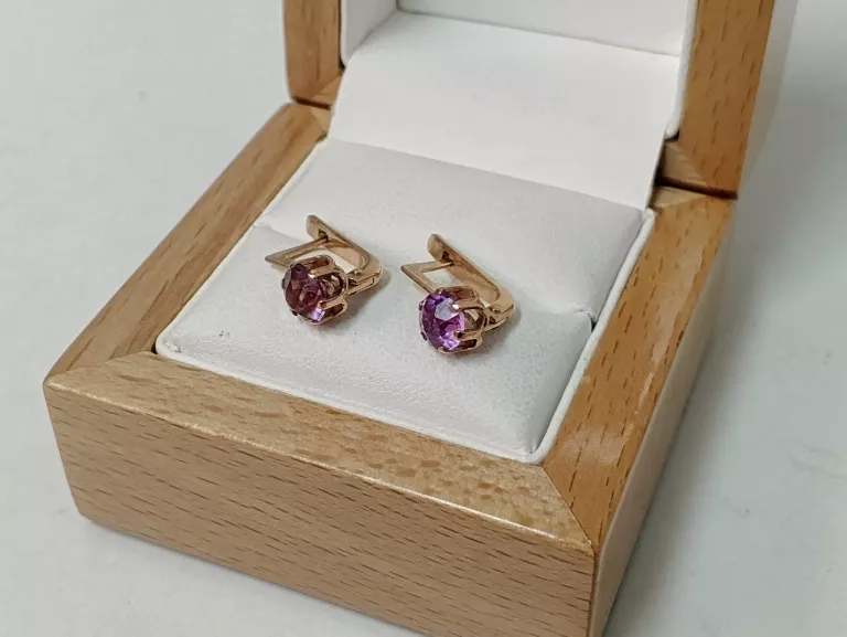 PIĘKNE ZŁOTE KOLCZYKI PR 585 3,18 G