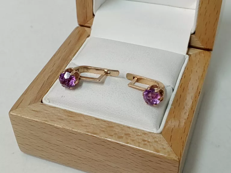 PIĘKNE ZŁOTE KOLCZYKI PR 585 3,18 G