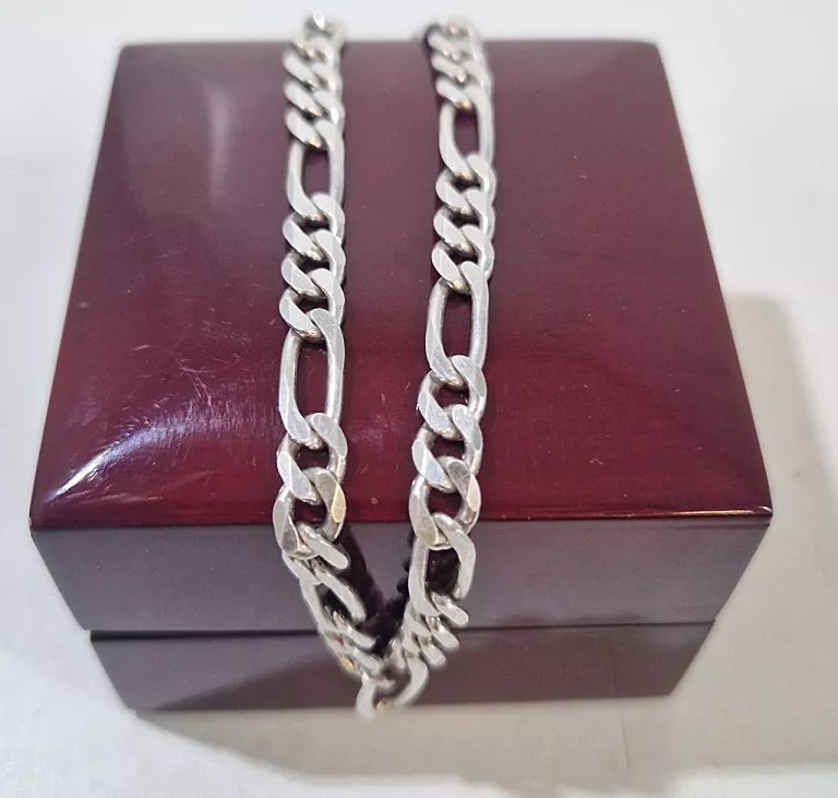 ELEGANCKA SREBRNA BRANSOLETKA NA RĘKĘ 10,87G R.24 CM