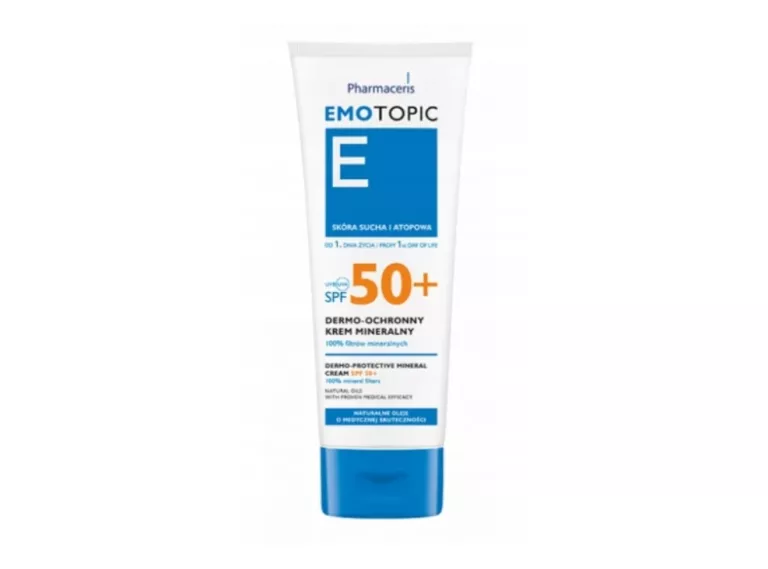 EMOTOPIC KREM OCHRONNY 100% FILTRÓW MINERALNYCH SPF 50 75 ML