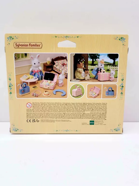 PRZYJĘCIE URODZINOWE ZESTAW Z FIGURKĄ SYLVANIAN FAMILIES -BIAŁY KRÓLIK