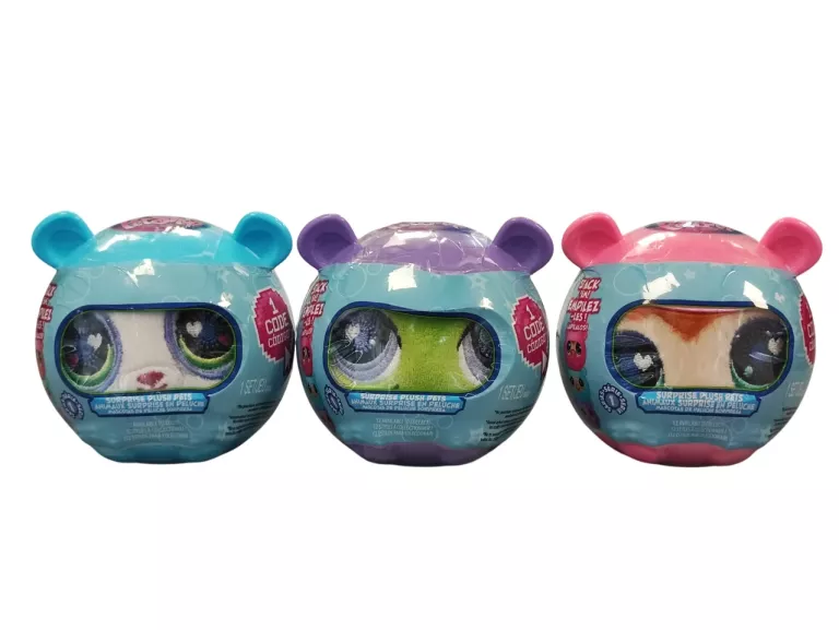 LITTLEST PET SHOP MINI SURPRISE PLUSZOWE ZWIERZĄTKA LITTLEST PET SHOP